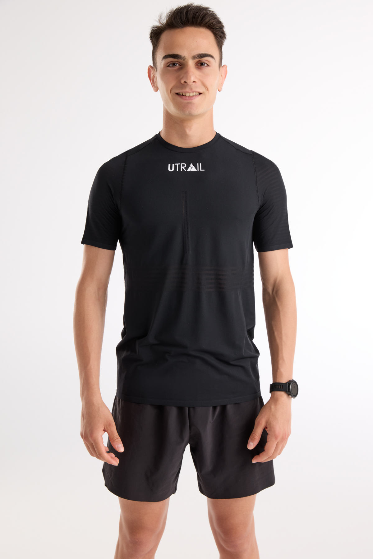 Pro Running T-Shirt / Siyah / E
