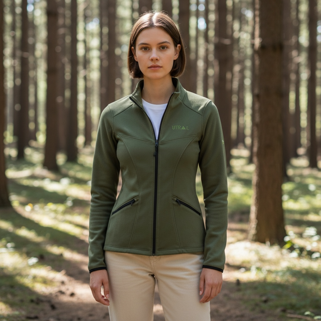 UTRAIL-Outdoor Kadın Ceket / Haki